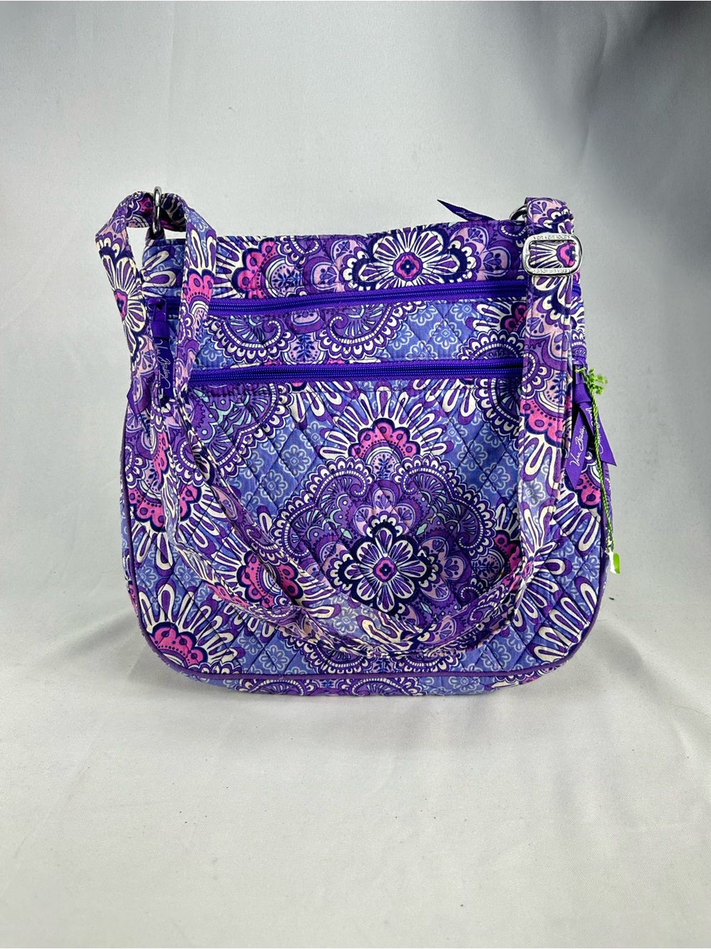 Vera Bradley Purple Floral Crossbody Bag - Women's Shoulder Bag